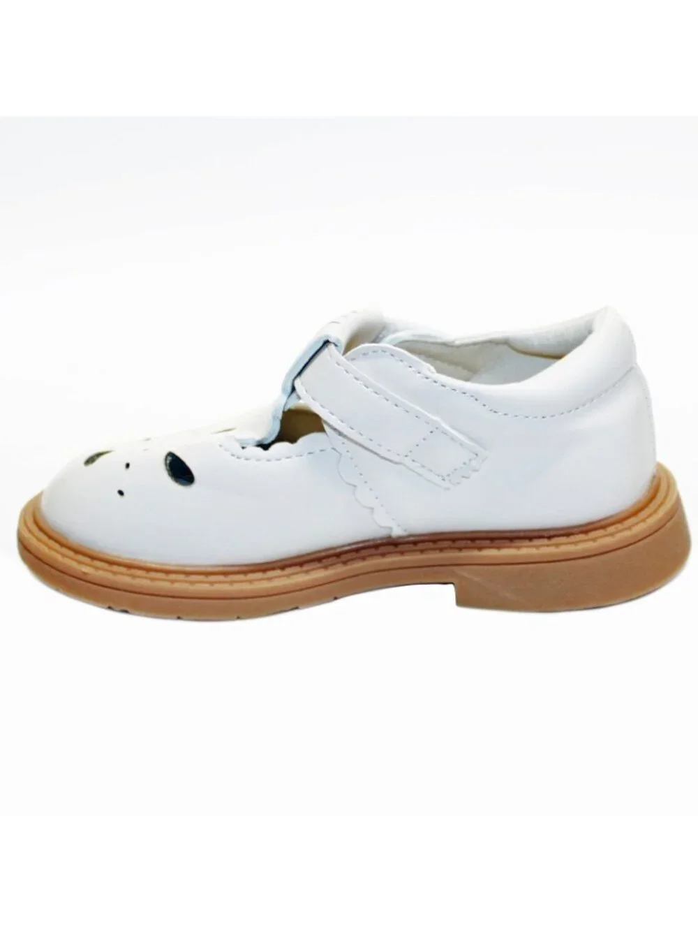 Toddler Little Girl Mary Jane Dress Shoe Party School Flower Girl Beige 9.5